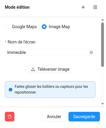 Formulaire mode édition